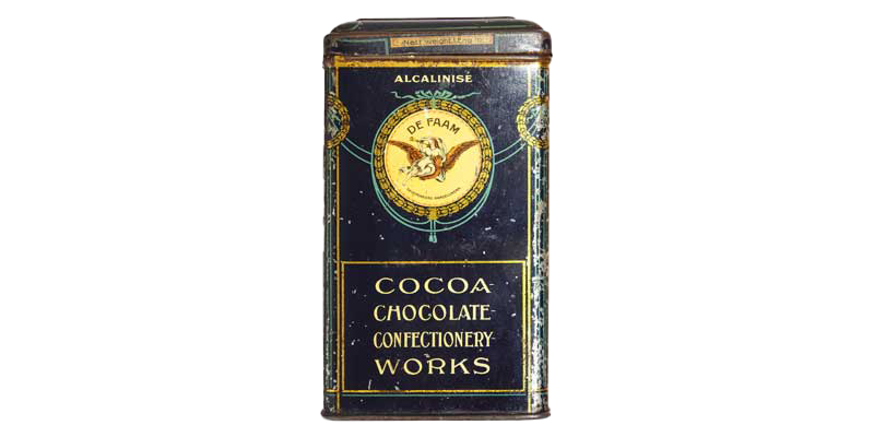 Blikje FAAM chocolaatjes
