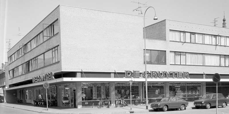 De Gruyter filiaal in Boxtel (Fotopersbureau Het Zuiden. Bron: BHIC)